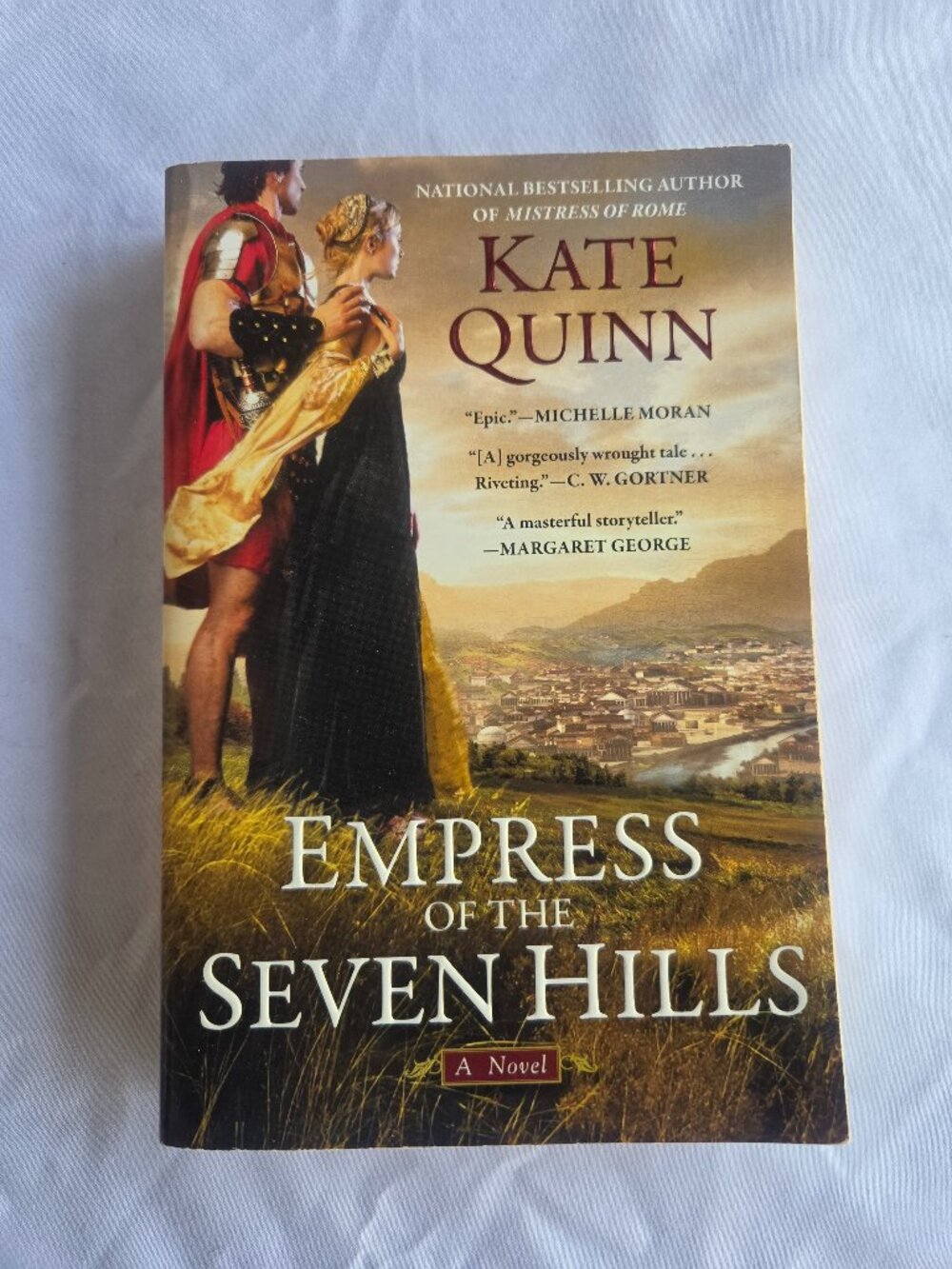 Empress of the Seven Hills by Kate Quinn Paperback Book Empress of Rome Series